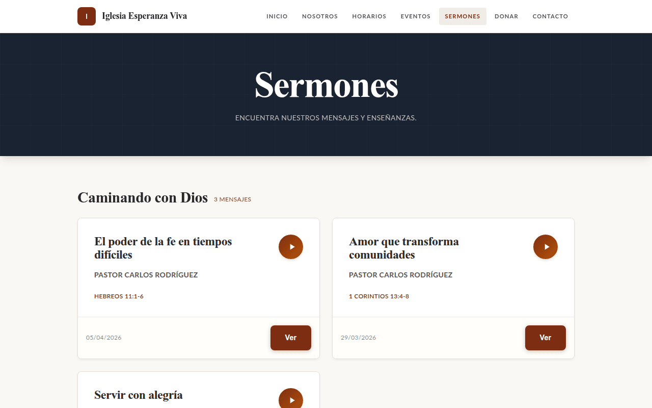 Predicaciones